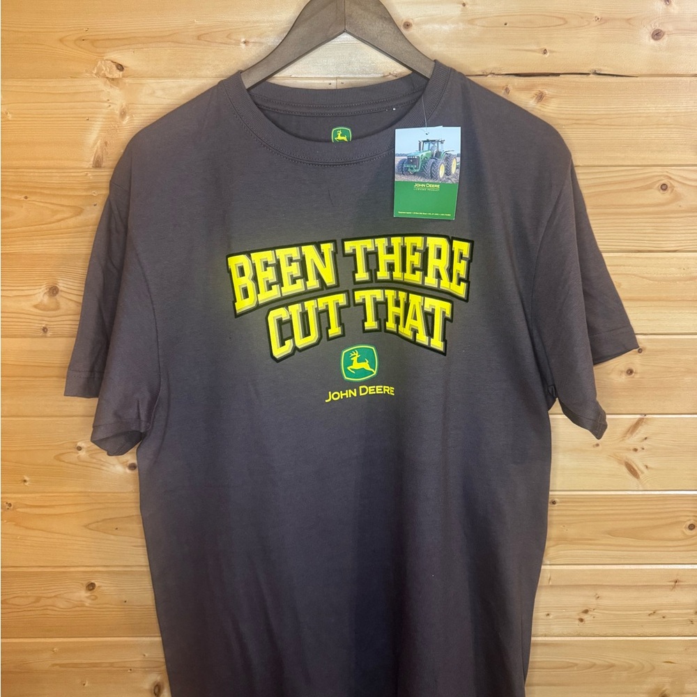 Men’s John Deere Brown T-Shirt - Been There Cut That